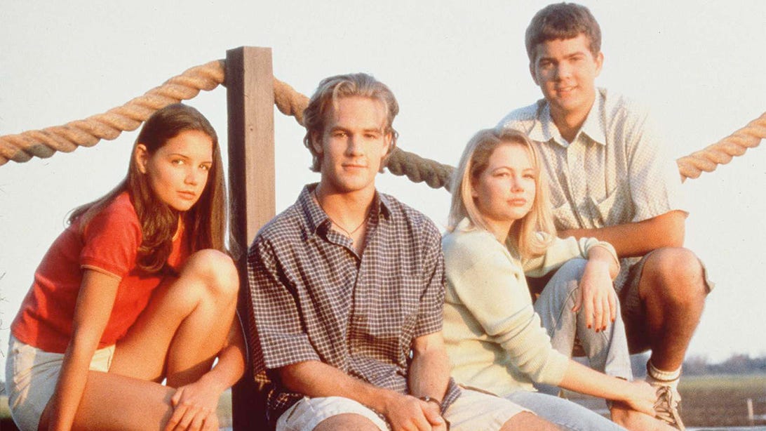 Katie Holmes, James Van Der Beek, Michelle Williams, and Joshua Jackson, Dawson's Creek