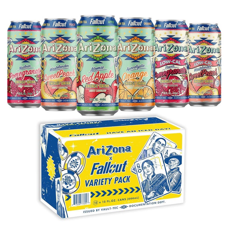 AriZona x Fallout Green Tea Energy Drink