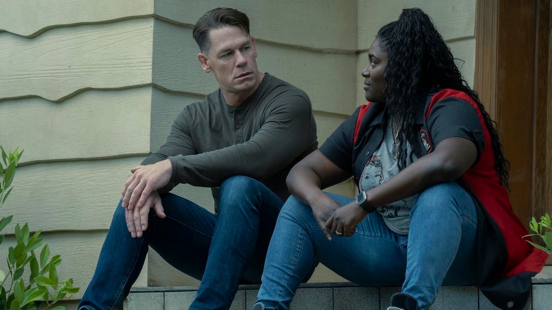 John Cena and Danielle Brooks, Peacemaker