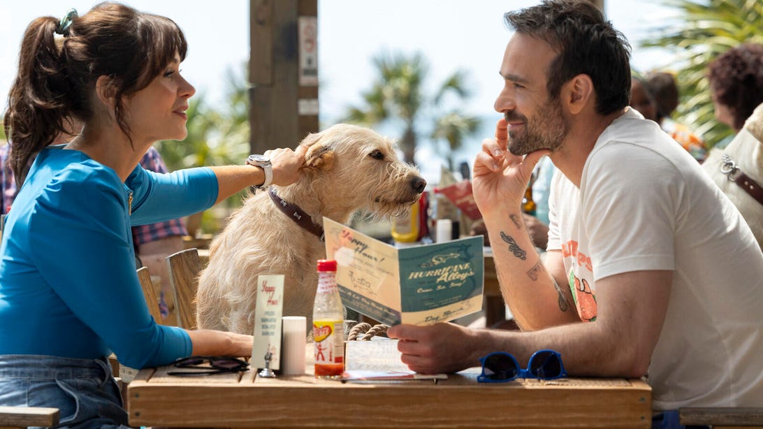 Zooey Deschanel and Charlie Cox, Merv